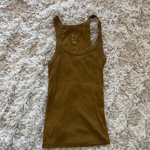 a new day mustard  Tank Top